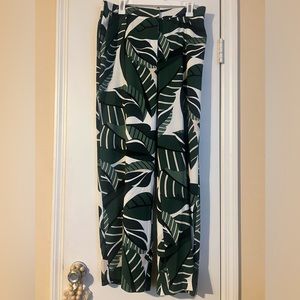 Alfani Wide Leg Tropical Pants
